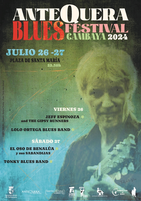 Cartel Festival Blues Antequera 2024