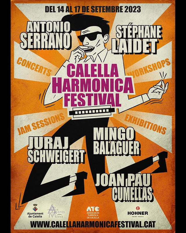 Cartel Calella Armónica Festival 2023