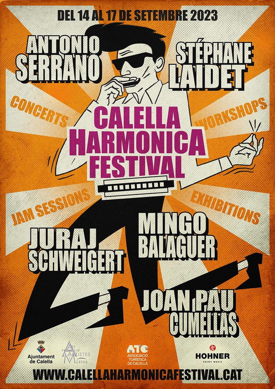Cartel Festival Armónica de Calella 2023
