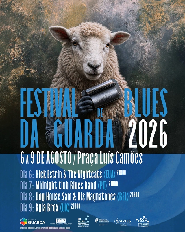 Cartel Festival Blues Guarda 2026