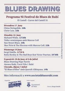 Cartel Festival Blues Rubí 2022