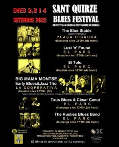 Cartel Festival Blues San Quirze 2022