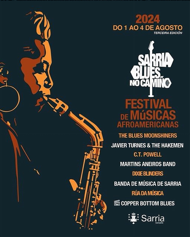 Cartel Festival Blues Sarria 2024