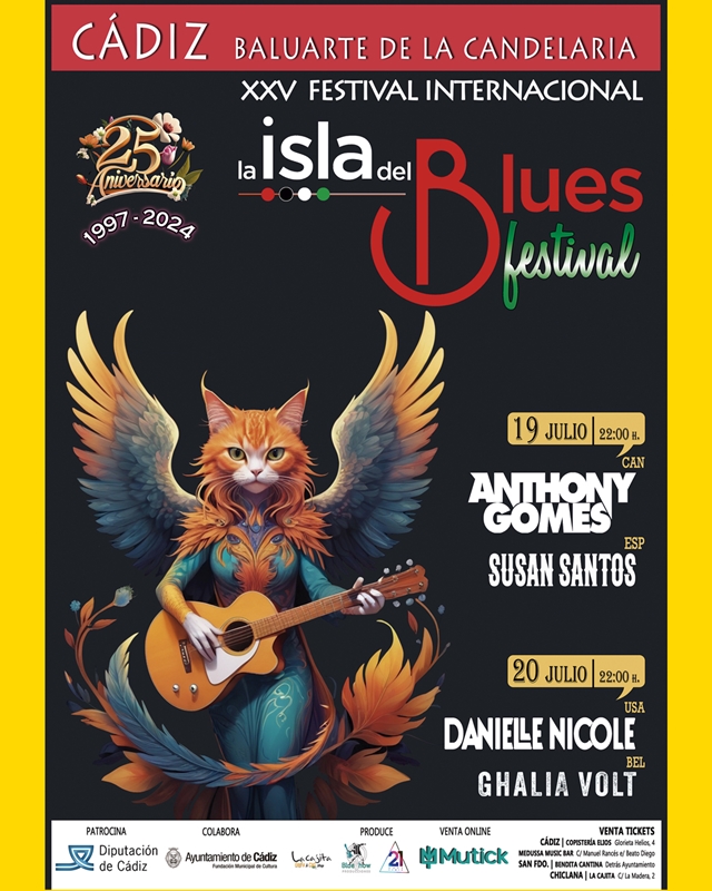 Cartel Festival La Isla Del Blues 2024