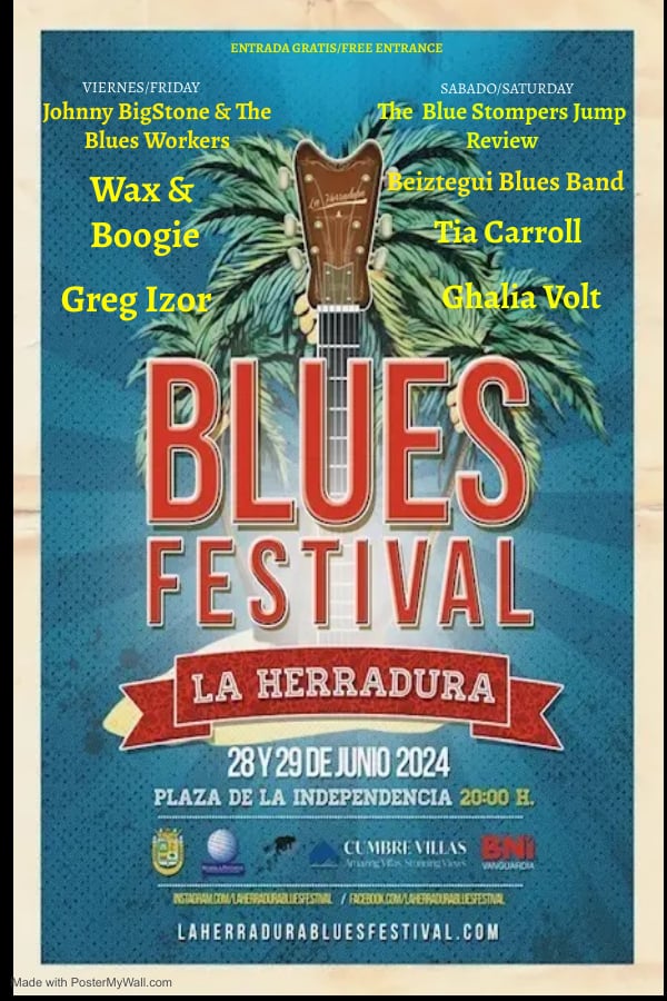 Cartel Festival Blues La Herradura 2024