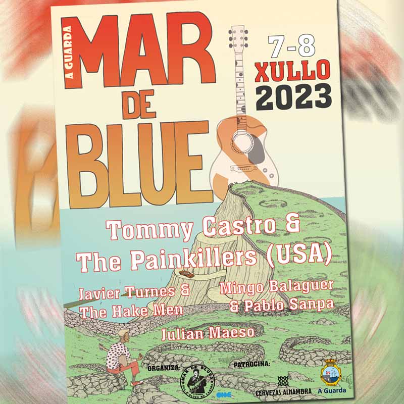 Cartel Mar de Blues 2023