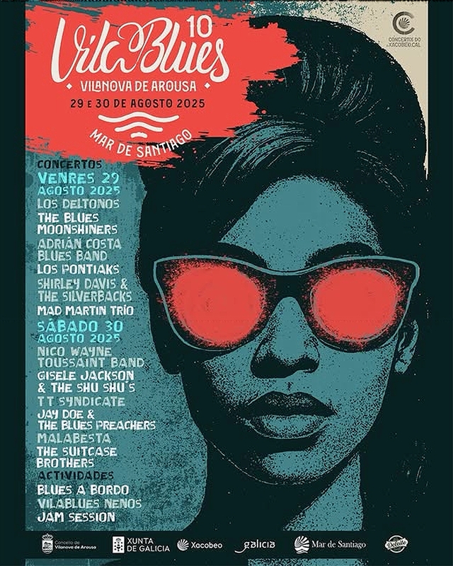 Cartel Vilablues Festival 2025