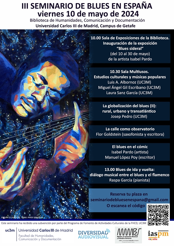 Cartel III Seminario de Blues en España 2024