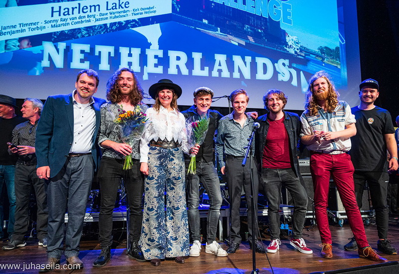 Harlem Lake (Netherlands) Winners of European Blues Challenge EBC 2022 in Malmö. (Photo by Juha Seila