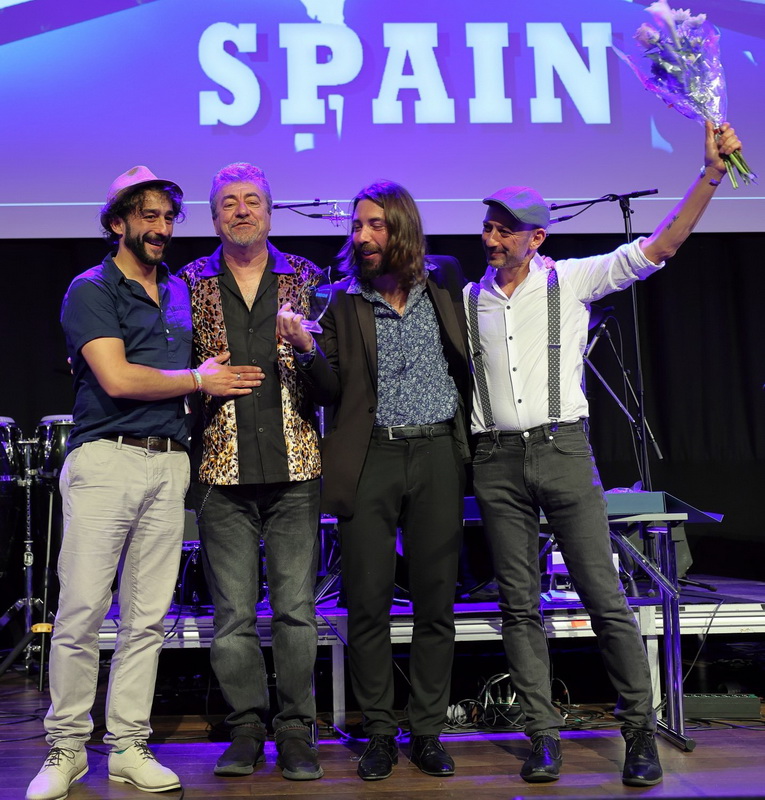 Mingo, Sanpa & Bárez Bros, third place at the European Blues Union EBU 2022 in Malmö