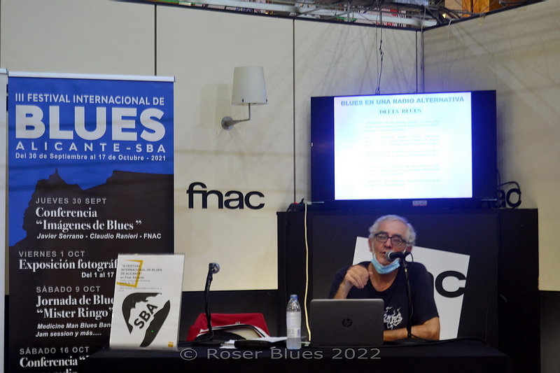 Festival Blues Alicante 2022. Conferencia Eugenio Moirón