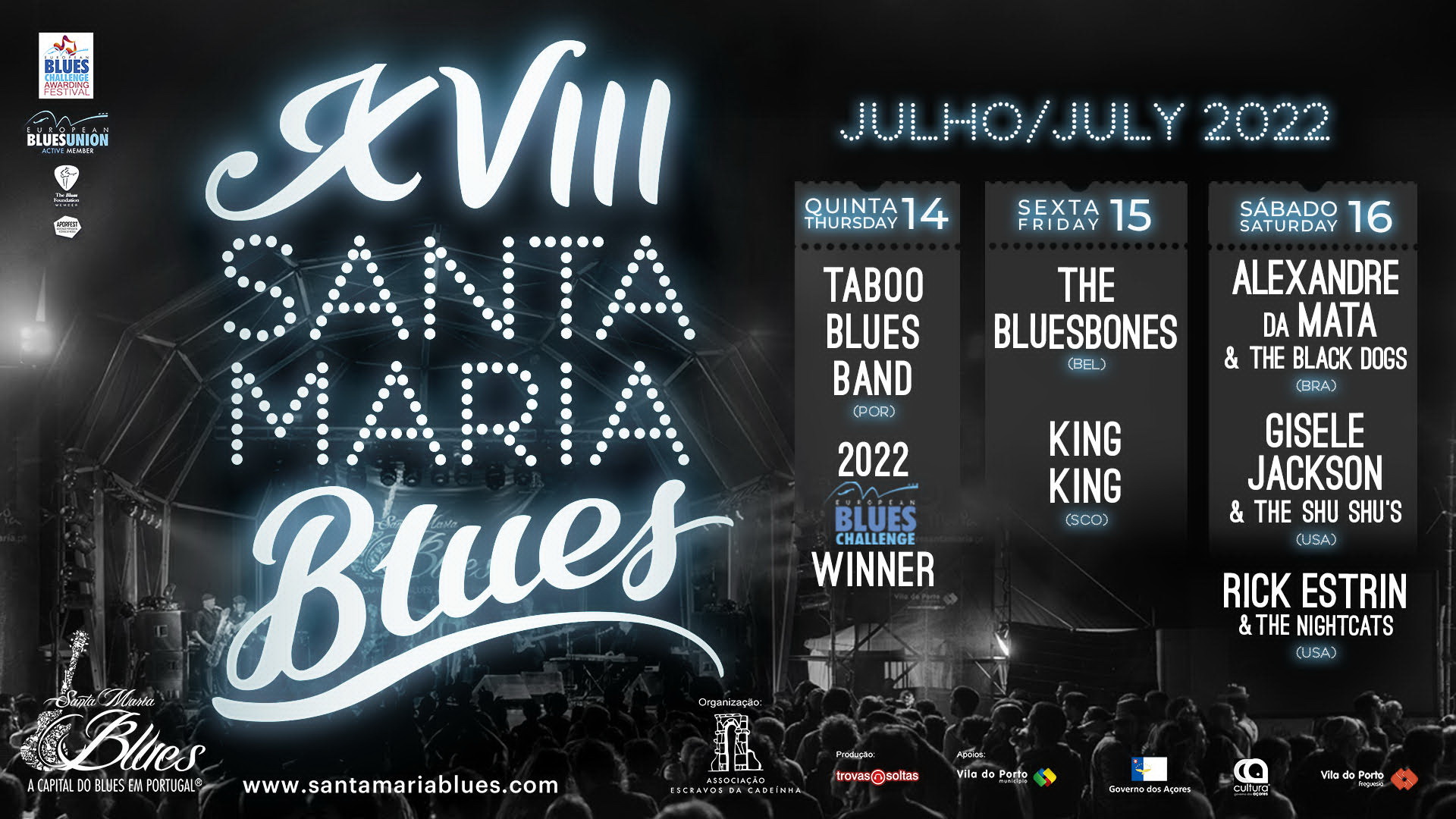 Santa Maria Blues Festival July 2022 La hora del blues