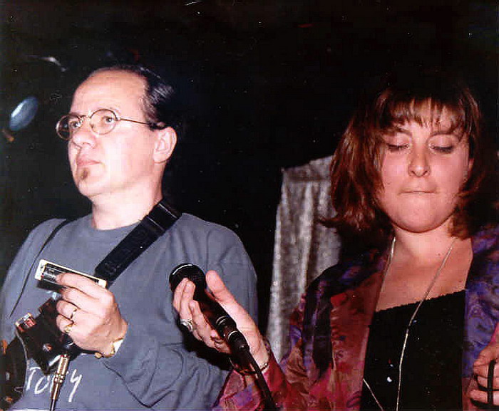 Vicente Zúmel & Sweet Little Montse (Harmonica Zúmel Blues Band's singer 1996)